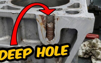How to Remove IMPOSSIBLE Broken Bolts (The Deep Hole Trick)