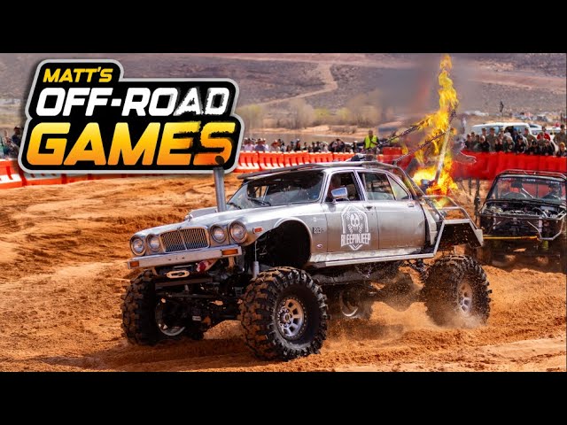 The Jag is on FIRE @ OFFROAD GAMES w/ @MattsOffRoadRecovery