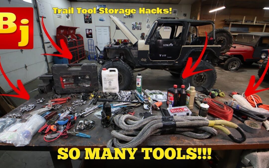Ultimate Trail Tool Storage Guide! (What I Carry Off-Road)