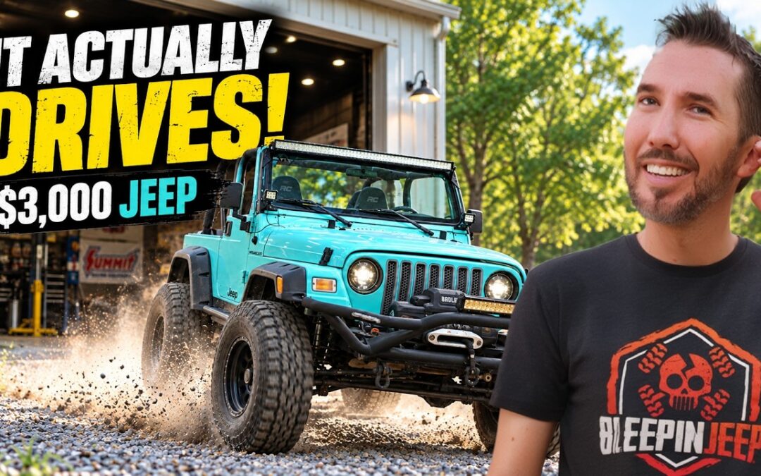 We Fixed the $3,000 Disaster Jeep… Will It Finally Drive?